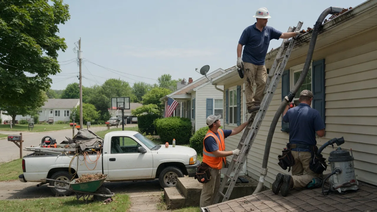 Gutter Installation in Fiatt, IL near me